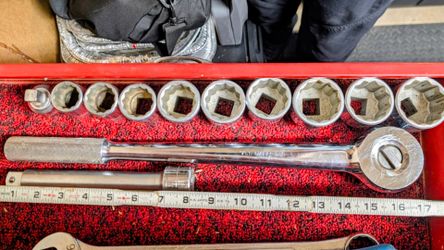 S-K 12 piece 3/4" drive socket set