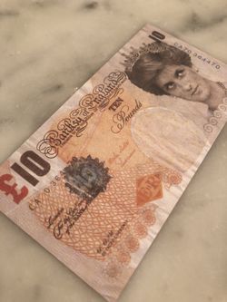 Banksy “difaced tenner”