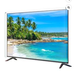 Fohil 55-Inch TV Screen Protector, HD Clear TV Display Protector Panel, Acrylic Screen Protector for Single-Point Support TVs