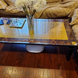 Coffee Table, End Table, And Cabnit