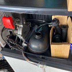 Motorized Bike Engine , Gas Tank , Pipe ,