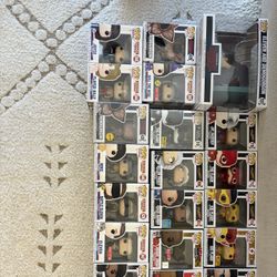 Collection Of Funko Pops