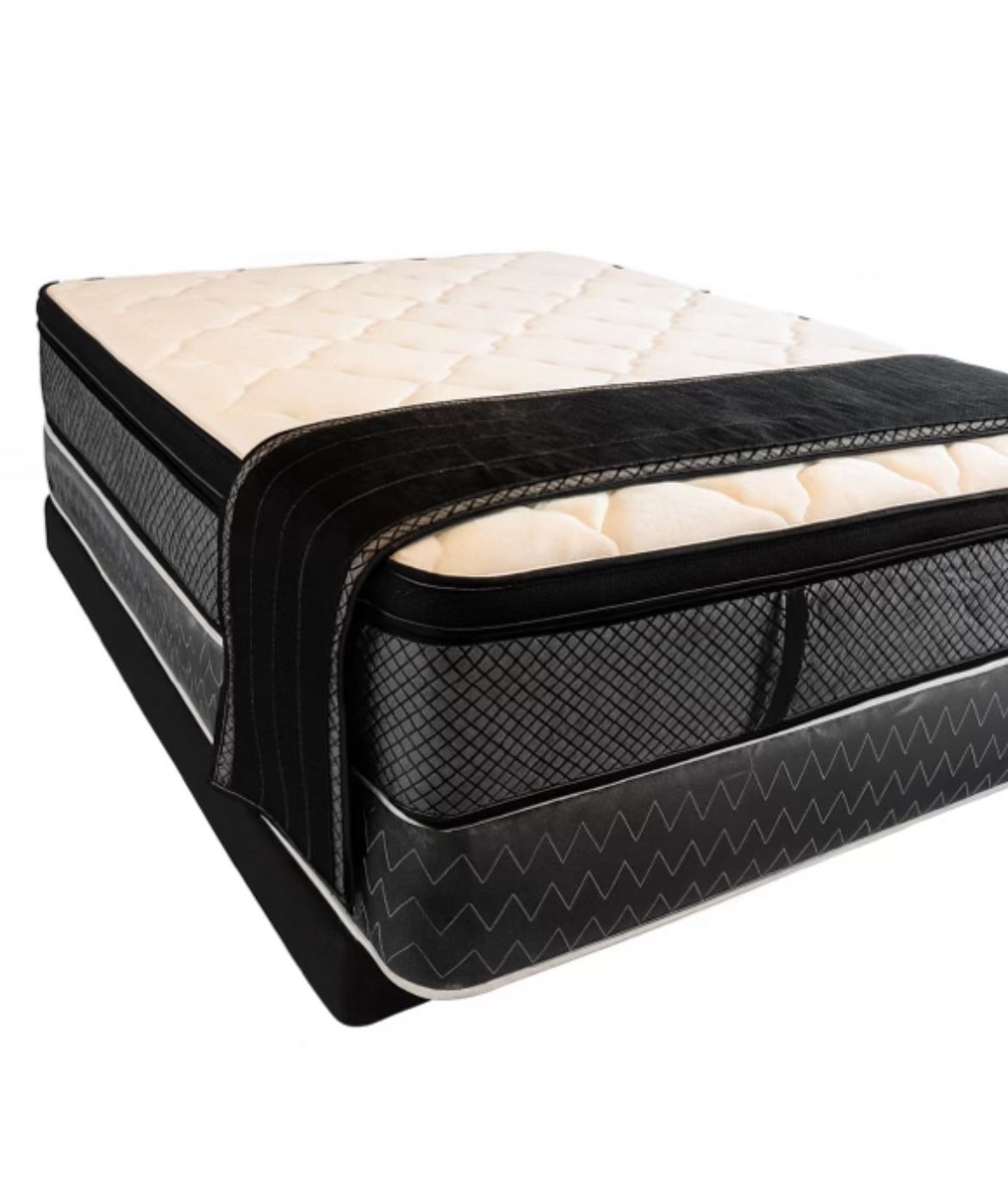 New Queen Size (12”) Pillow TopMattress And BoxSpring 