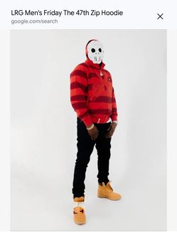 Halloween LRG Men's Friday The 47th Zip Hoodie
