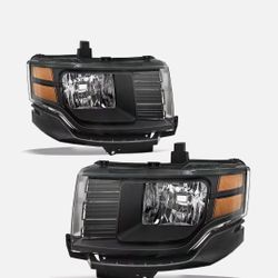 Black Style Headligth Aseembly 2009 To 2012 Ford FLEX