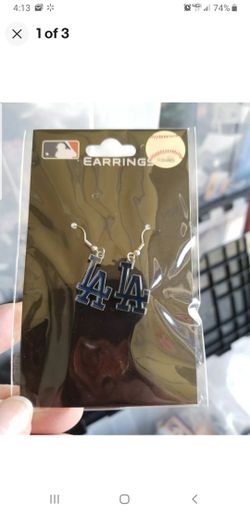 Los Angeles Dodgers~earrings ~ $ 10 Each