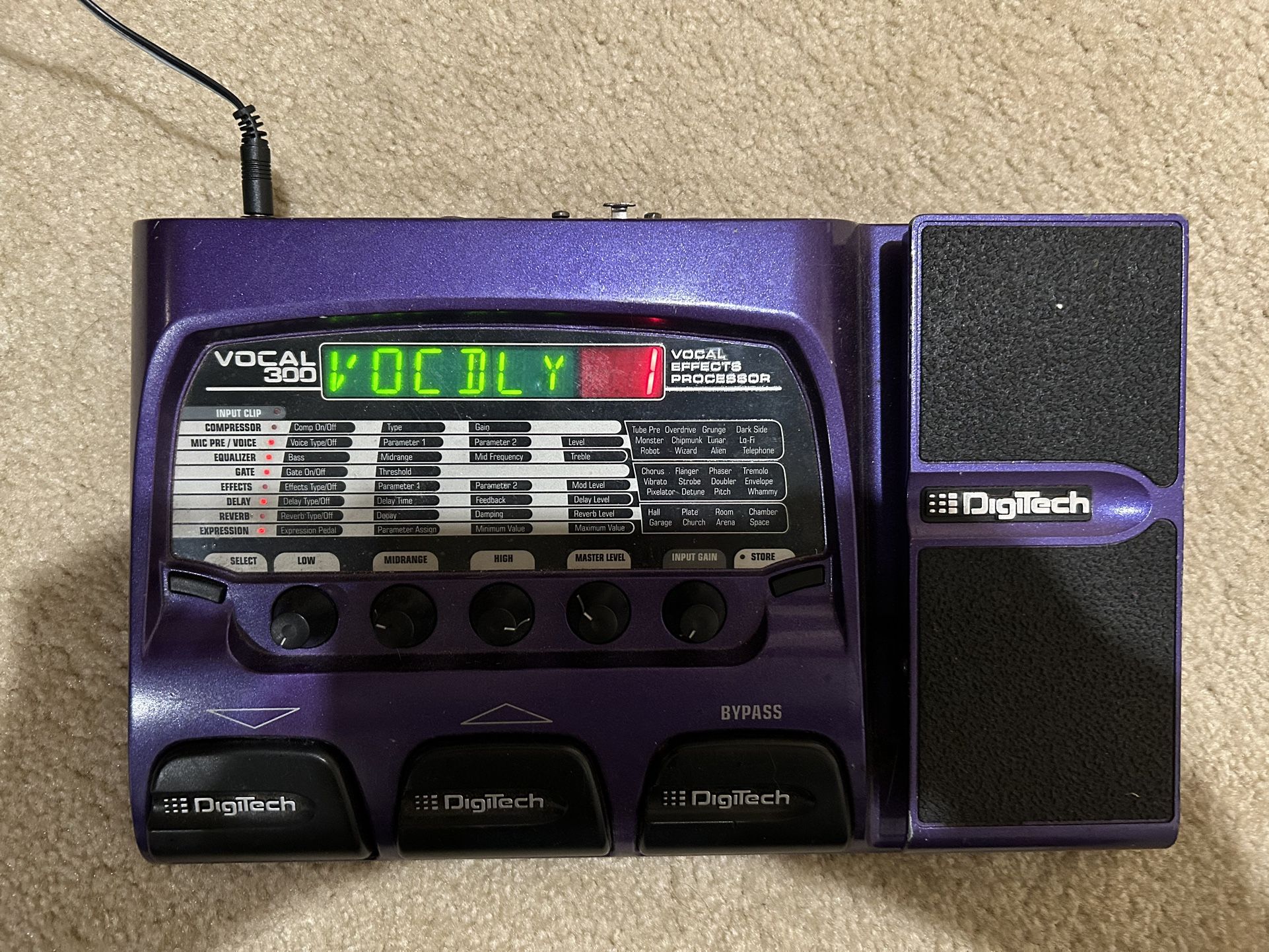 Digitech VOC300 Vocal Processor Unit