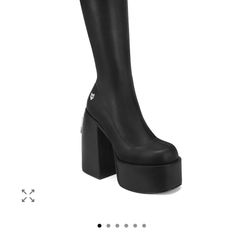 Authentic Naked Wolfe Women’s Spice Boots 6W(ALL ORIGINAL PACKAGING INCLUDED)