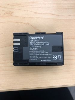 Insten 7.4 V 2800mAh Li-ion Battery