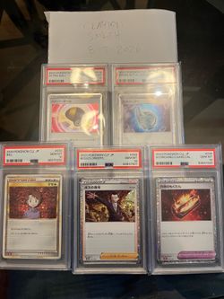 Pokémon PSA 10 Slabs