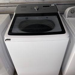 White Samsung Washer