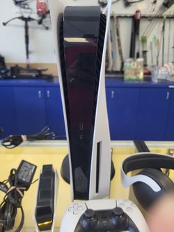 Bundle Pack Ps5 Disk Version Headset Chargers Controller