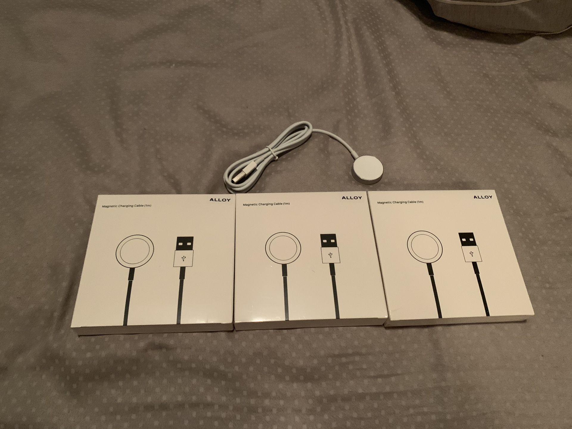 New set of 3 Apple Watch chargers