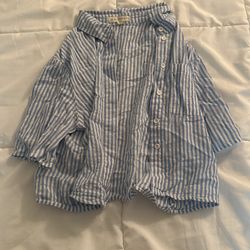 LA HEARTS button Up