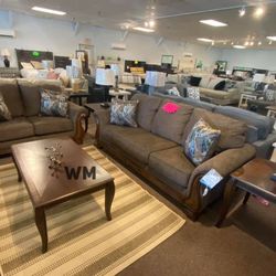 Miltonwood Teak Living Room Set (SOFA and LOVESEAT