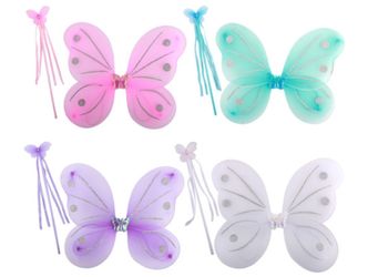 Fairy Wings and Wand Set