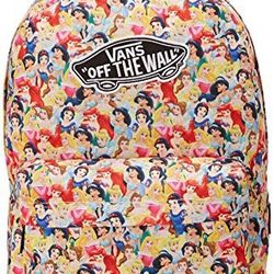 Disney Vans Off the Wall Princess backpack Ariel, Snow White, Jasmine, Cinderella
