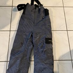 Kids Bib Snow Pants Size 7