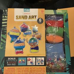 Jungle Sand Art Set Brand New 