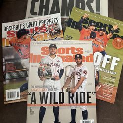 2017 Astros World Series Celebration Magazines and Newspaper