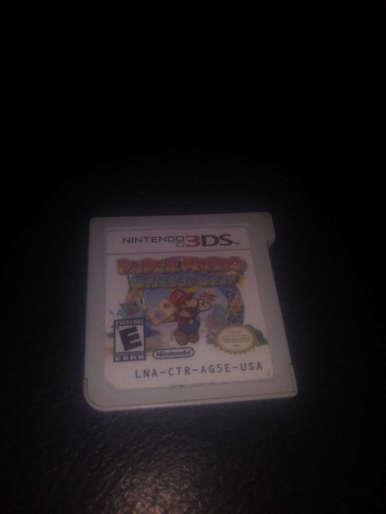 Paper Mario Sticker Star for Nintendo 3DS