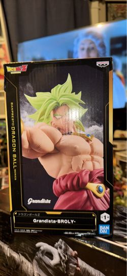 Dragon Ball Z Grandista Broly Figure BANPRESTO Prize New Sealed Japan