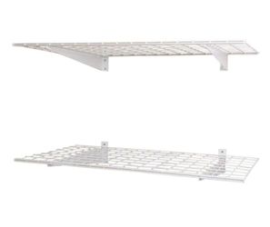 Hyloft 24" x 48" wall shelves 2 shelf kit