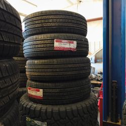 225/65/17 Land Spider Tires Installed And Balanced/ Instaladas Y Balanceadas 