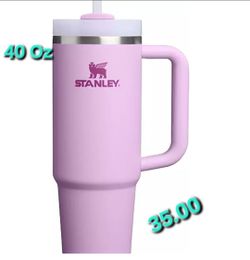 Stanley Quencher 40 oz Tumbler Pink
