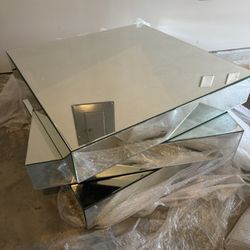 Mirror Stained Coffee Table 