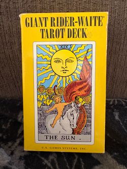 Giant Rider Waite  Tarot Card Deck 78 Cards