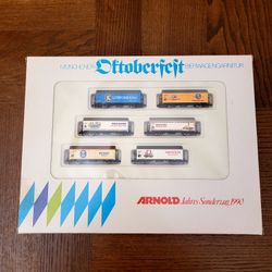 Arnold Oktoberfest Bierwagengarnitur 1990. Complete 6 Car Set.