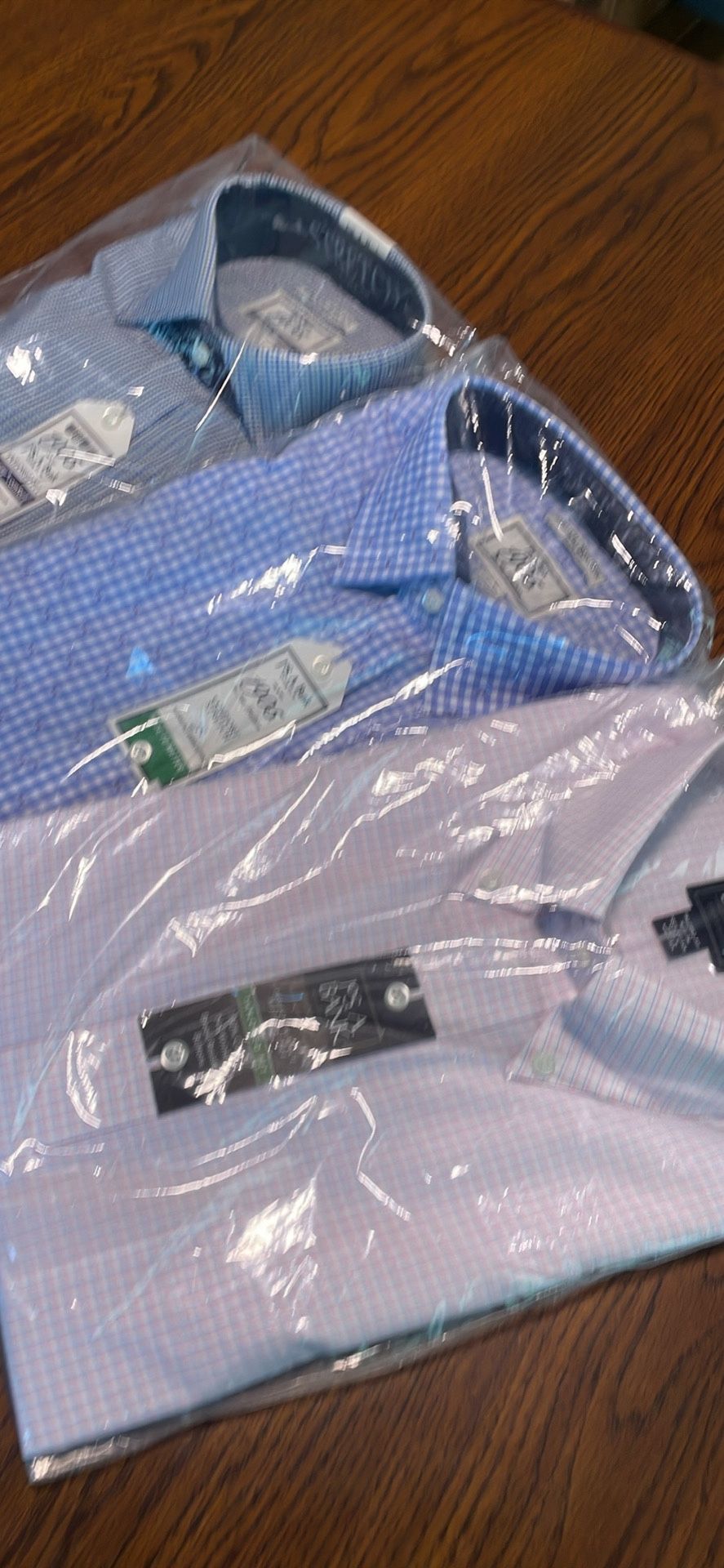 MENS SHIRTS LARGE 16-16.5/ALL 3 FOR $45