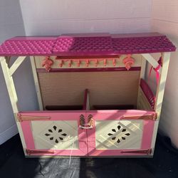 Glitter Girls All Asparkle Acres Riding Stable Equestrian Horse Stable Barn Only