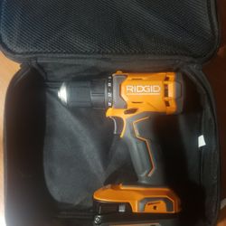 Ridgid Drill And Carry Bag Also Have Charger For It 