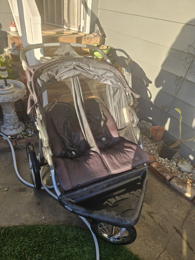 Running  Stroller For 2 Children