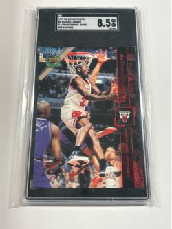 Michael Jordan Numbered to 1500 - Graded SGC 8.5