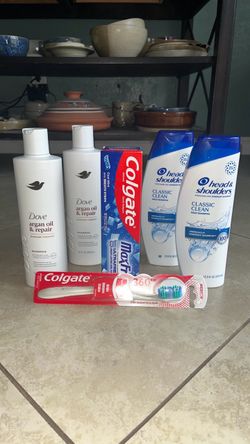 Head & Shoulder, Dove, Colgate
