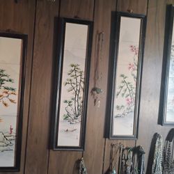 Traditional Japanese Hand Painted Tiles