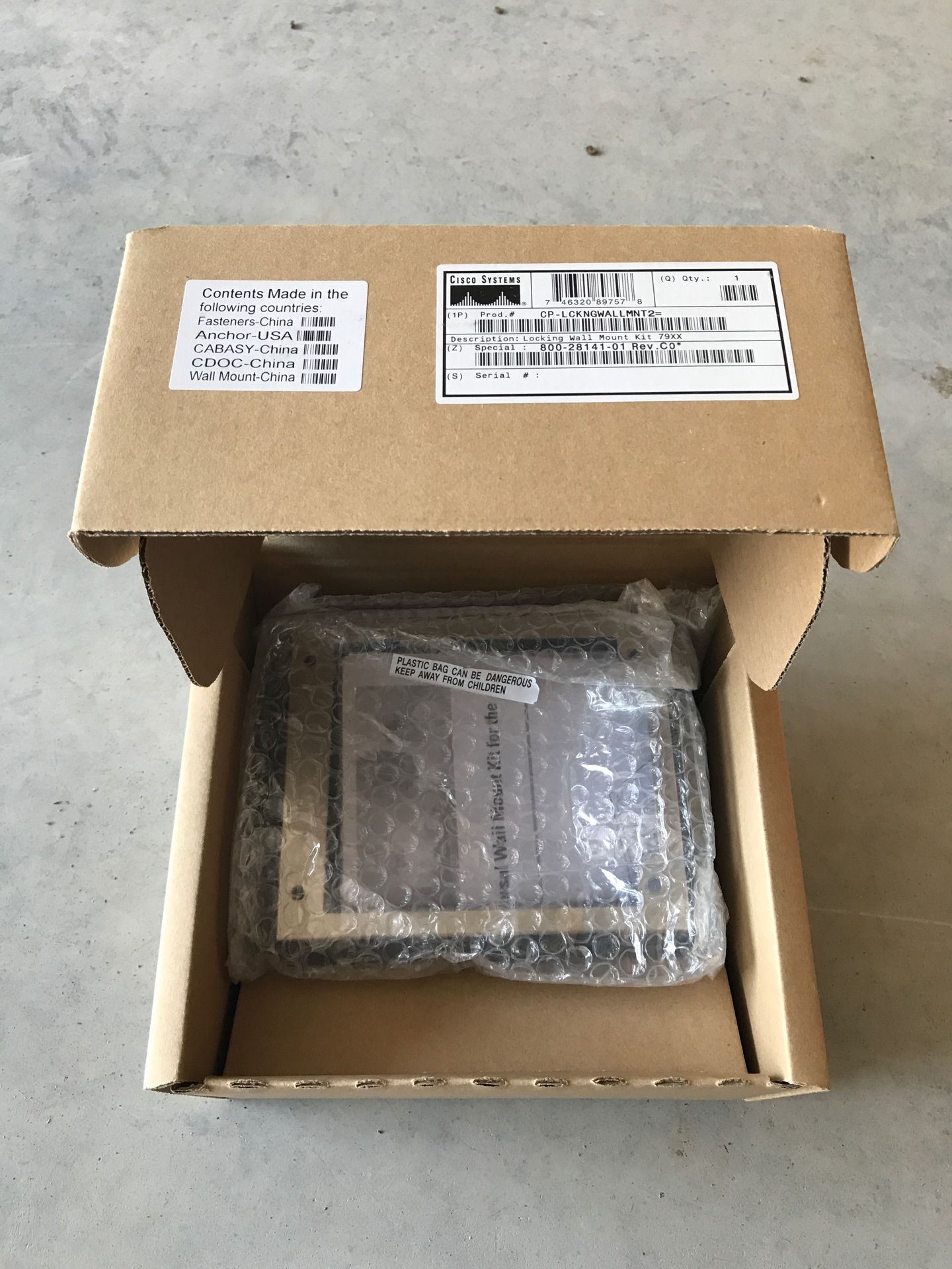 10 Cisco VoIP Phone Wall Mount Kits