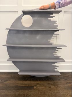 Star Wars Death Star Shaped Wall Shelf