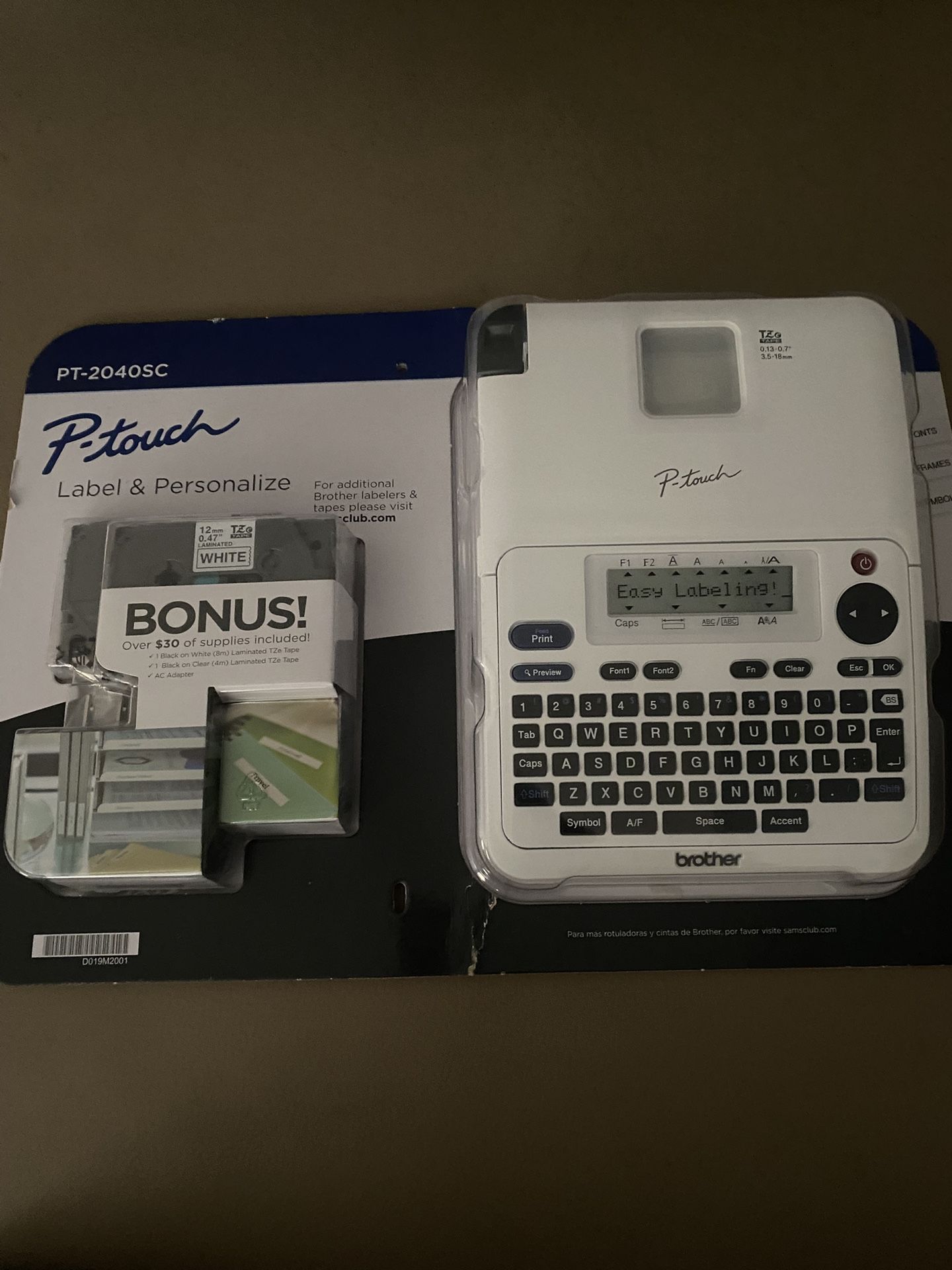 p- touch label printer 