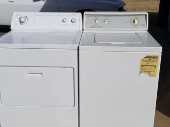 Washer and dryer