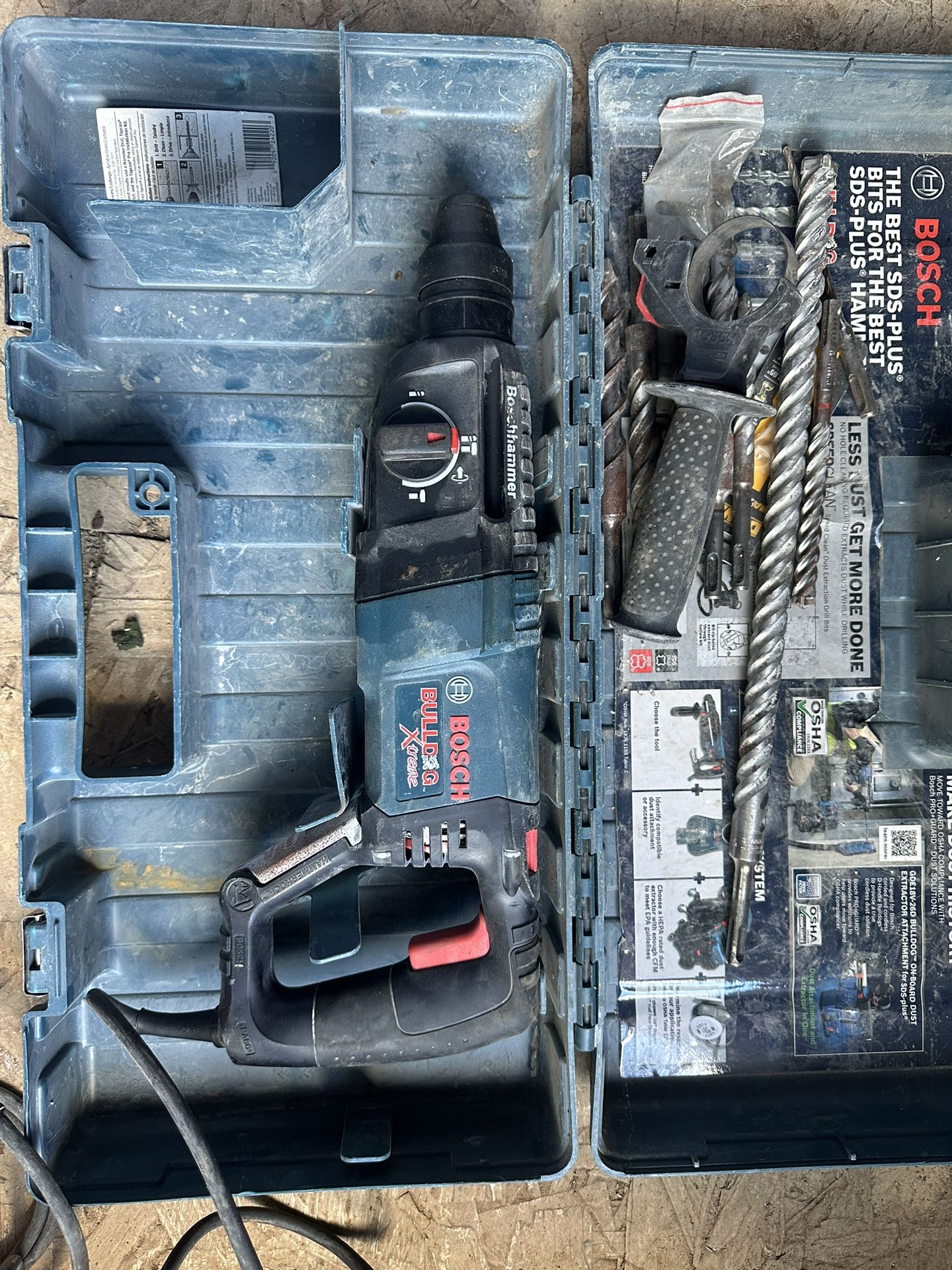 Bosch BullDog Extreme Hammer Drill