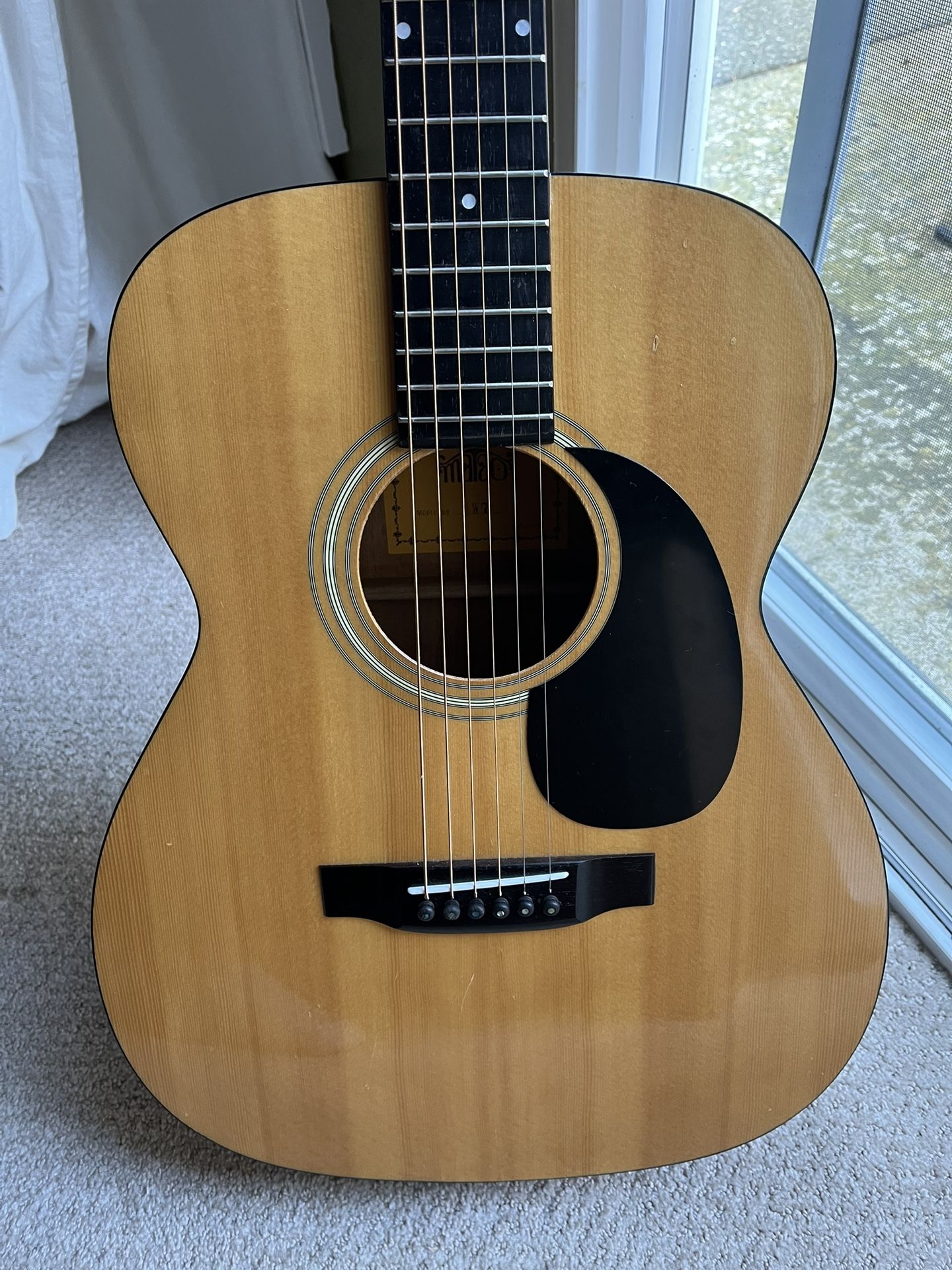 Matao MW7 acoustic guitar - 000 style - Made in Korea