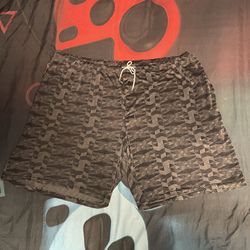 Fruit of the Loom Black Athletic Shorts