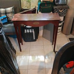 Entry Desk Wood