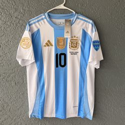 Argentina Messi Soccer Jersey Final 2024