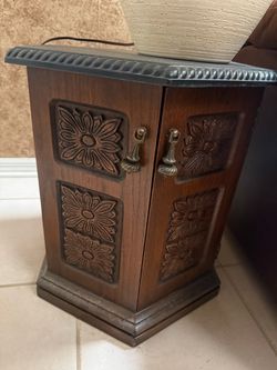Assorted antique tables