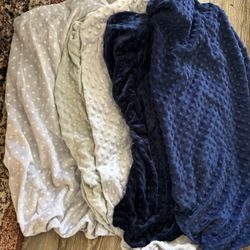 Set Of 5 Changing Pads Covers 